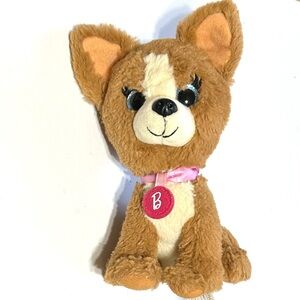 4/$20 Barbie Chihuahua Puppy Dog Plushie Plush 7” Mattel Just Play